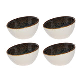 Bonna China Dhara dia.3.25" h:1.75" 2 oz. Round Brown Porcelain Ramekin (Set of 4)